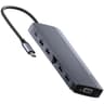 Anker 14-in-1 Laptop Docking Station 3 Monitors, Triple Display USB C Docking Station with Dual 4K HDMI, 1080p VGA, 80W PD, USB-A/C Data Ports for Dell XPS and More (Charger not Included) product thumbnail 1
