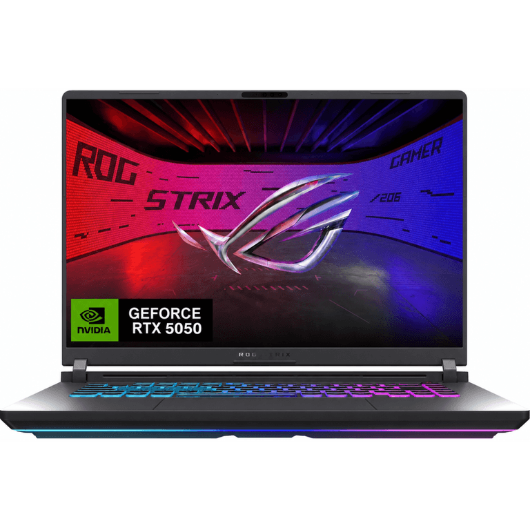 ASUS ROG Strix G16 (2025) G615JHR 14Gen Intel Core i7 14650HX 16-Cores w/ Nvidia RTX 5050 8GB DDR7 & IPS 165Hz Display - Eclipse Gray