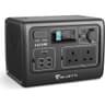 BLUETTI EB55 Portable Power Station 537Wh LiFePo4 Battery Power Generator with 2 230V 700W (Suger 1400W) AC Pure Sine-Wave Outlets, Mobile Wireless Charger, Outdoor Solar Generator for Road Trip Home Use Vanlife Off-grid - Gray product thumbnail 1