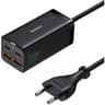 Baseus GaN3 Pro fast universal GaN charger 2 x USB Type C / 2x USB 100W PD3.0, QC4.0 +, AFC - black product thumbnail 1