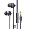 Baseus Encok HZ11 3.5mm Jack Wired Earphone, Universal Headset In-Ear Headphone with Mic - Black product thumbnail 1