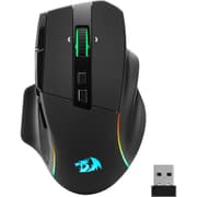 Redragon M925 PRO Wireless Gaming Mouse, 26,000 Max DPI Optical RGB Mice with 10 Programmable Buttons, Hyper-Fast Scroll, Software Supports DIY Keybinds & DPI, Black product image