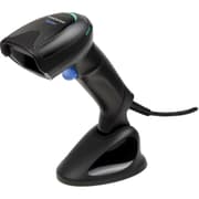 Datalogic Gryphon GD4520 Handheld Barcode Scanner, with Stand, 1D & 2D & OCR Scanner Capabilities, 650 nm Wavelength, 1280 x 800 pixels Sensor Resolution, Wired Connectivity, Black product image