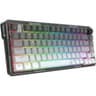Redragon K673GG PRO 75% Wireless Gasket RGB Gaming Keyboard, 3-Modes 81 Keys Compact Mechanical Keyboard Hot-Swap Socket, Dedicated Knob Control and Sound Absorbing Pads, Linear - Red Switch product thumbnail 1