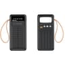 IT Holy B53 Solar Power Bank 50000mAh, 10W Charging | Solar Panel Portable Charger with 4 built-in cables | Digital Display LED Torch | Compatible with Smartphones Tablets - Black product thumbnail 1