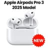 Apple AIR PODS PRO 3 Wireless headphones with charging case. includes 5 ear tip sizes. compatible with USB - C , Apple watch, Magsafe & Qi Certified Charger USB - Cable sold separately product thumbnail 1