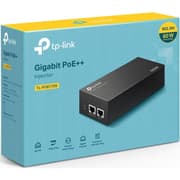 TP-Link TL-PoE170S PoE++ Injector Gigabit | Non-PoE to PoE Adapter | 802.3bt/at/af Compliant | Up to 60W | Wall Mountable | Plug&Play | Up to 100m (328 ft) | UL Certified - Black product image
