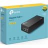 TP-Link TL-PoE170S PoE++ Injector Gigabit | Non-PoE to PoE Adapter | 802.3bt/at/af Compliant | Up to 60W | Wall Mountable | Plug&Play | Up to 100m (328 ft) | UL Certified - Black product thumbnail 1