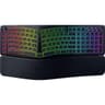 Razer Pro Type Ergo Wireless Split Ergonomic RGB Keyboard – Adjustable Tilt, Wrist Rest, Natural Typing, Multi Device Connectivity (2.4 GHz, Bluetooth, USB Type C), Windows/Mac Compatible – Black product thumbnail 1