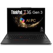 Lenovo ThinkPad T16 Gen 3 (2024) AI PC Intel® Ultra 7 12-Core Intel® AI Boost Enterprise Class Laptop w/ Touch Screen & HUGE Battery , Black product image