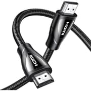 UGREEN 80401 HDMI 2.1 Cable, 1M, Resolution 8K/60Hz 4K/120Hz, Ultra High HD, Male to Male, HDR 10+, Dolby Vision, Bandwidth 48Gbps, Dynamic HDR, 3D video Black product image