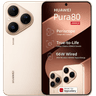 HUAWEI Pura 80 – 120Hz LTPO OLED Display, 50MP OIS Triple Camera, 12GB RAM, 256GB Storage, 5170mAh Battery , Frosted Gold product thumbnail 1