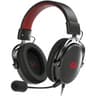 Redragon H541 Wired Gaming Headset with Mic, 53mm Drivers RGB Light Gaming Headphones, 3D Stereo Sound, Soft Memory Earmuffs & Artificial Leather Design for PC, PS4/5, Switch, Xbox. Black product thumbnail 1