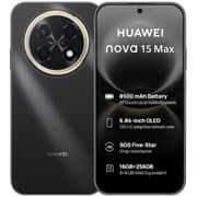 Huawei Nova 15 Max Dual SIM – 120Hz OLED Display, 50MP Ultra Sensing Rear Camera, 8GB RAM, 256GB Storage, 8500mAh Battery , Golden Black product image