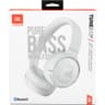 JBL Tune 510BT Bluetooth 5.0 On-Ear Headphones with JBL Pure Bass Sound & Hands-Free Calls 40-Hour Battery Life - White product thumbnail 1