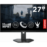 Lenovo Legion 27Q-11 27'' IPS 2K QHD 300Hz HDR10 0.5ms MPRT Gaming Monitor , 2X HDMI 2.1, DP 1.4, DP Cable, AMD FreeSync Premium Tilt/Height/Rotation/Pivot Adjustment - Black product thumbnail 1