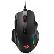 Redragon M925 Wired Gaming Mouse, 24,000 Max DPI Optical Gaming Mouse with 10 Programmable Buttons, Ergonomic Natural Grip Build, Software Supports DIY Keybinds & DPI, Black product image