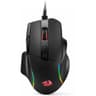 Redragon M925 Wired Gaming Mouse, 24,000 Max DPI Optical Gaming Mouse with 10 Programmable Buttons, Ergonomic Natural Grip Build, Software Supports DIY Keybinds & DPI, Black product thumbnail 1