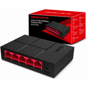 MERCUSYS MS105G 5-Port Gigabit Desktop Switch Plug and Play, Power Saving, Black product image