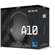 Logitech G Astro A10 Gen 2 Cross-Platform Wired Gaming Headset for PlayStation 5/4, Xbox S|X, Nintendo Switch, PC: 3.5mm Headphone Jack, 32mm Drivers, Flip-to-Mute Mic, Over-Ear - Black/PS Edition product image