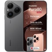 HUAWEI Pura 80 – 120Hz LTPO OLED Display, 50MP OIS Triple Camera, 12GB RAM, 256GB Storage, 5170mAh Battery , Frosted Black product image