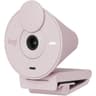 Logitech Brio 300 Full HD 1080p Webcam For Meetings & Works Auto-Light Balance w/ Noise Reduction Mic & Certified For Zoom USB-C - Pink product thumbnail 1