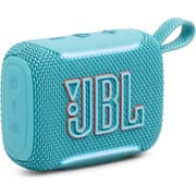 JBL Go 5 - Ultra-Portable Waterproof & Drop-Proof Speaker with JBL Legendary Sound & Ambient Edge Lighting, AirTouch Instant Stereo Pairing or Link Multiple Compatible Speakers via Auracast™ (Blue) product image