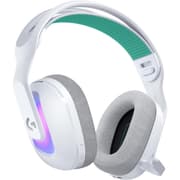 Logitech G522 Lightspeed Wireless Gaming Headset, Full-Band Mic, Advanced Audio, Tri-Connect (Lightspeed, Bluetooth, USB A to C), LIGHTSYNC RGB, for PC & Nintendo Switch/Switch 2 – White product image