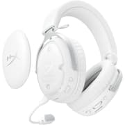 HyperX Cloud III S (2025) Wireless 2.4GHz & Bluetooth 53mm Angled Drivers Memory Foam Durable Frame 10mm Microphone up to 120-hour Battery For PC; Mac; PS5; Mobile; Switch - White product image