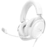 HyperX Cloud III Wired Angled 53mm Drivers DTS Memory Foam Durable Frame Ultra-Clear 10mm Mic USB-C & USB-A 3.5mm For PC, PS5, Xbox Series X|S - White product thumbnail 1