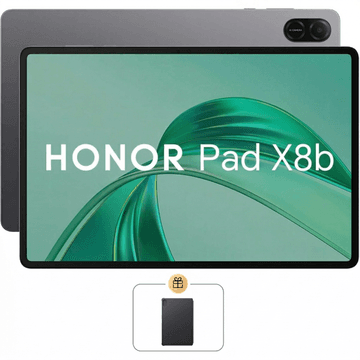 HONOR Pad X8b (2026) 11.0" Android WIFI Tablet (128GB Storage / 4GB + 4GB Memory) w/ Metal Unibody & Eye Comfort Display & BIG Battery + Free HONOR Cover , Space Grey