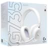 Logitech G735 Wireless Gaming Headset, 40mm Audio Drivers, 16 Hours Gaming Battery, 20 Meters Range, USB-C Charging Port, 38 Ohms Impedance, Dolby Atmos+ Windows Sonic, White product thumbnail 1
