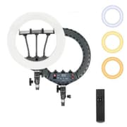 JMARY FM-14R 14-inch Live Streaming Ring Light Photography LED Fill Light - Black product image