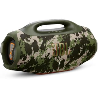 JBL Boombox 4 Portable Bluetooth Speaker, 2x 65W RMS Woofer Power, 37Hz - 20kHz, Two Bast Boost Settings, Up to 28 Hours Playing Time, IP68 Waterproof & Dustproof, Squad