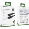 ACEFAST C3-03 for iPhone 15 Series 60W High Power USB-C to USB-C TPE Charging Data Cable 1.2m - Black product thumbnail 1