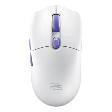 Proove Gaming Rate Special Edition Tri-Mode Wireless Gaming Mouse 12000 DPI – White/Purple (CMRTWRS03002)