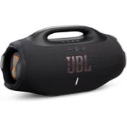 JBL Boombox 4 Portable Bluetooth Speaker, 2x 65W RMS Woofer Power, 37Hz - 20kHz, Two Bast Boost Settings, Up to 28 Hours Playing Time, IP68 Waterproof & Dustproof, Black product image