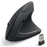 Anker 2.4G Wireless Vertical Ergonomic Optical Mouse for Work, Multi-Device Connectivity, 800/1200 /1600 DPI, 5 Buttons for Laptop, Desktop, PC - Black product thumbnail 1