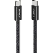 Anker Zolo USB C to USB C Cable, Full-Speed 240W Charging Cable, Dirt-Resistant Unibody, 5.8mm Thickness, 480 Mbps Data Transfer, Durable Braided Exterior, 1M Cable Length, Black product image