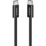 Anker Zolo USB C to USB C Cable, Full-Speed 240W Charging Cable, Dirt-Resistant Unibody, 5.8mm Thickness, 480 Mbps Data Transfer, Durable Braided Exterior, 1M Cable Length, Black product thumbnail 1
