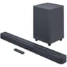 JBL Bar 500 5.1-Channel Soundbar with Wireless Subwoofer, Multibeam and Dolby Atmos Theatre-Quality 3D Surround Sound, PureVoice Technology, 590W Output Power, Built-In WiFi - Black product thumbnail 1