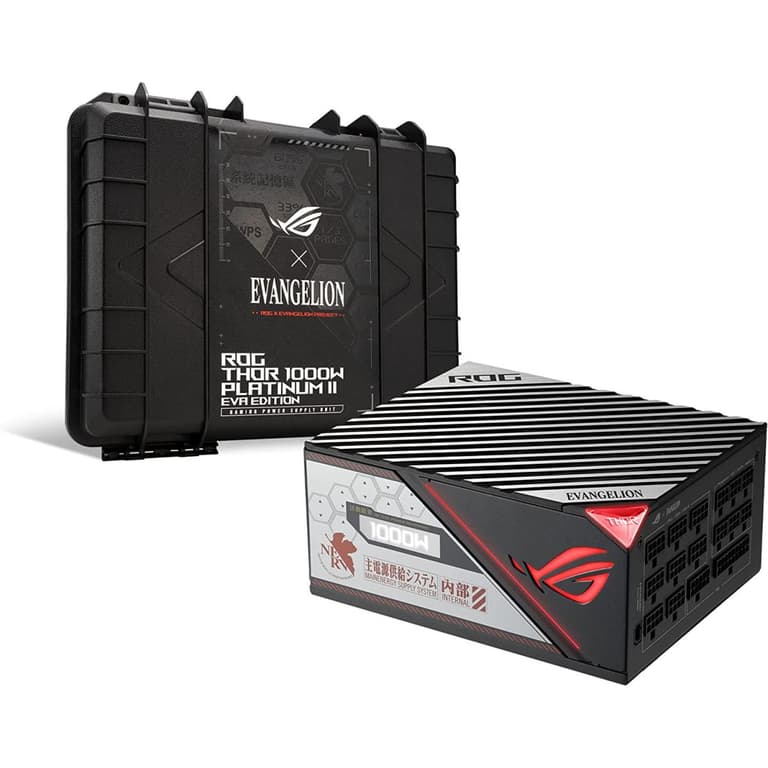 ASUS ROG Thor 1000W Platinum II EVA Limited Edition 80+ PLATINUM Full Modular ROG Heatsinks OLED Panel PSU