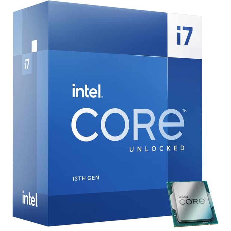 Intel NEW 13Gen Core i7-13700KF 16-Cores up to 5.4 GHz L2+L3 54MB Cache , Box