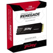 Kingston FURY Renegade 1TB PCIe 4.0 NVMe M.2 SSD up to 7,300MB/s w/ Heatsink & PS5™ Ready product image