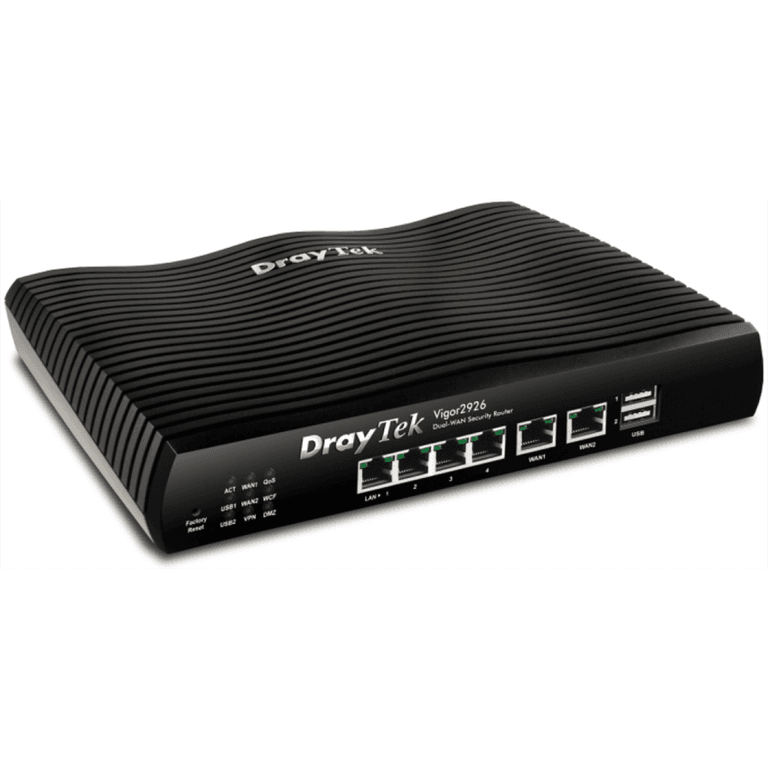 Draytek Vigor 2926 Dual-WAN SSL VPN w/ Firewall and Load-Balancer Router