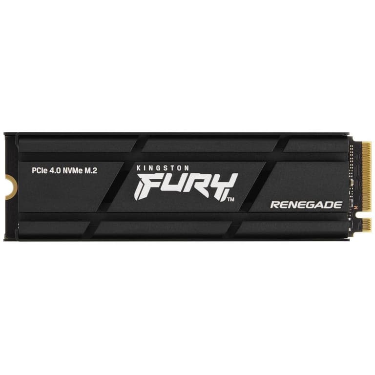 Kingston FURY Renegade 4TB PCIe 4.0 NVMe M.2 SSD up to 7,300MB/s w/ Heatsink & PS5™ Ready