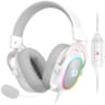 Redragon H510 Zeus-X RGB 7.1 Surround Sound 53MM Drivers Memory Foam Ear Pads w/Durable Fabric Cover - White product thumbnail 1