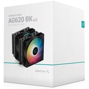 DeepCool GAMMAXX AG620 BK ARGB CPU Air Cooler Mighty 260w TDP 6pcs Copper Heat Pipes ARGB Sync w/120mm PWM Fan product image