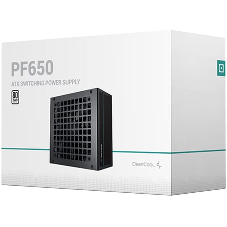 Deepcool PF650D 650w 80 Plus Certified Power Supply For Gaming PC - Black