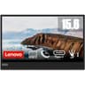 Lenovo L15 15.6" IPS Portable Monitor Full HD Resolution 250 nits Brightness 60Hz Refresh Rate USB-C Ports Height-Adjustable Stand Flicker-Free Technology, Grey product thumbnail 1